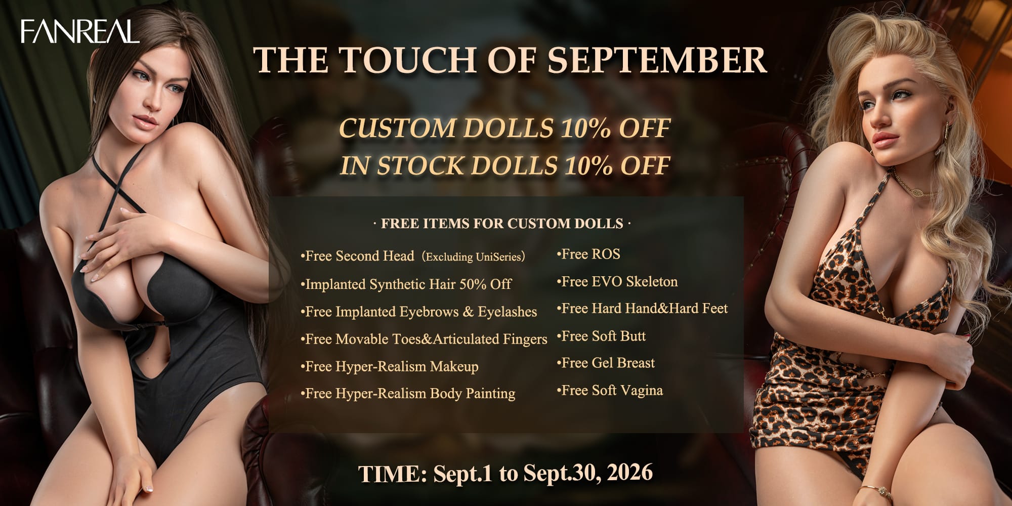 FanReal Doll - Promotion September 